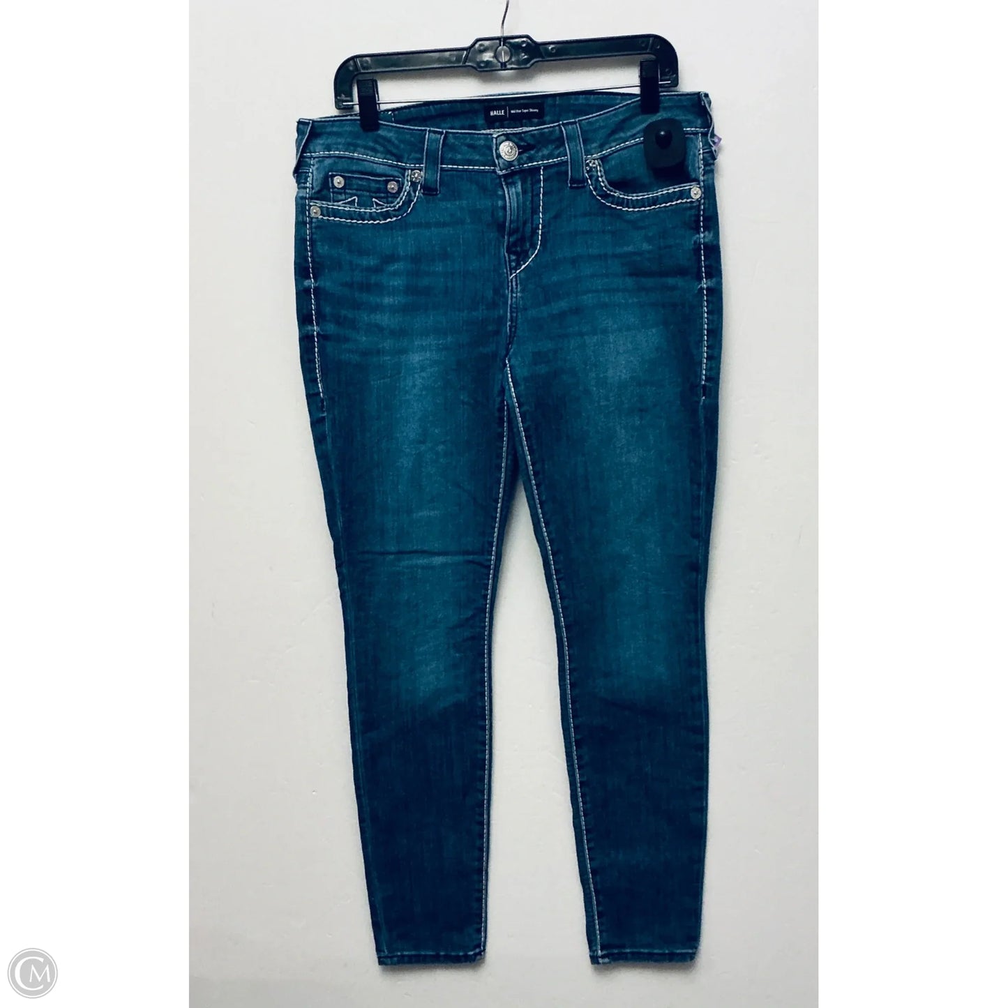 Jeans Skinny By True Religion In Blue, Size: 8