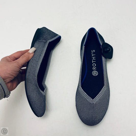 Shoes Flats By Rothys In Grey, Size: 9