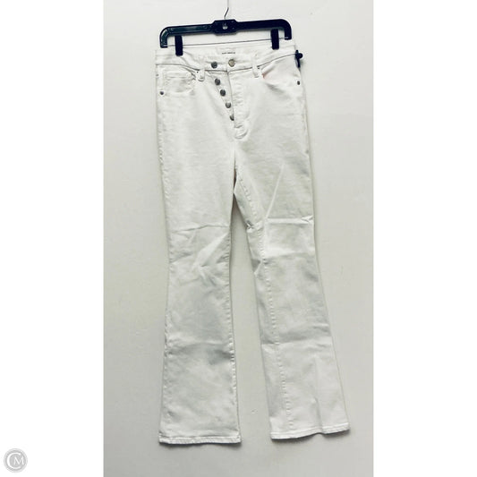 Jeans Wide Leg By Good American In White, Size: 10