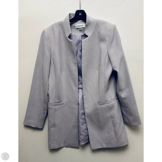 Blazer By Calvin Klein In Purple, Size: Xl
