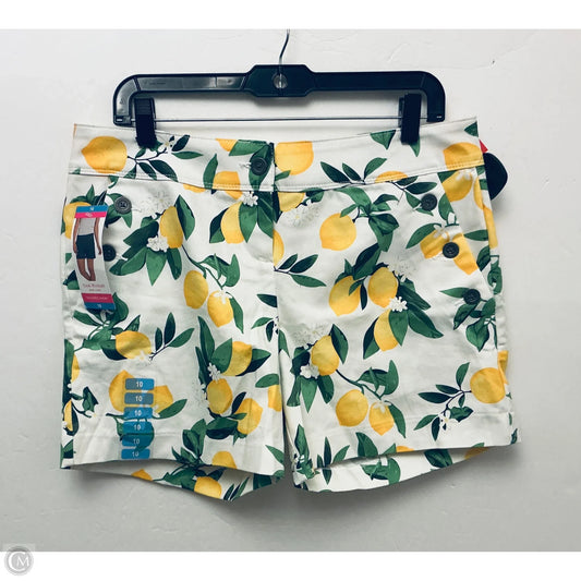 Shorts By Isaac Mizrahi In Multi-colored, Size: 10