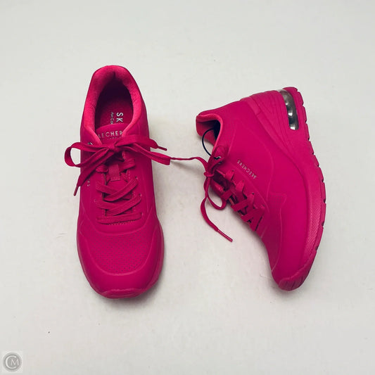 Shoes Sneakers By Skechers In Pink, Size: 6.5
