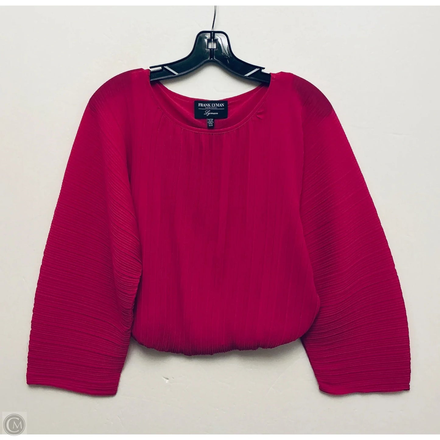 Top Long Sleeve By Frank Lyman In Pink, Size: Xs