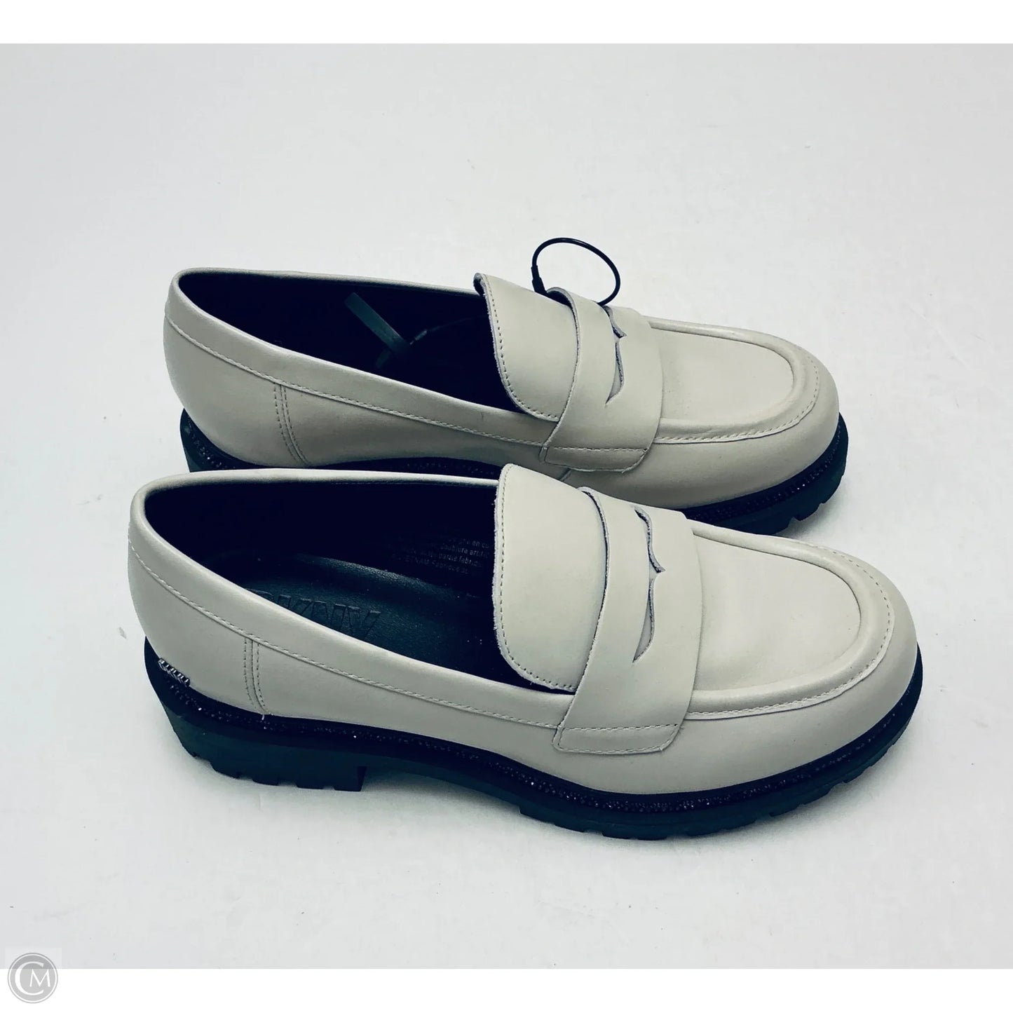Shoes Heels Block By Dkny In White, Size: 7.5