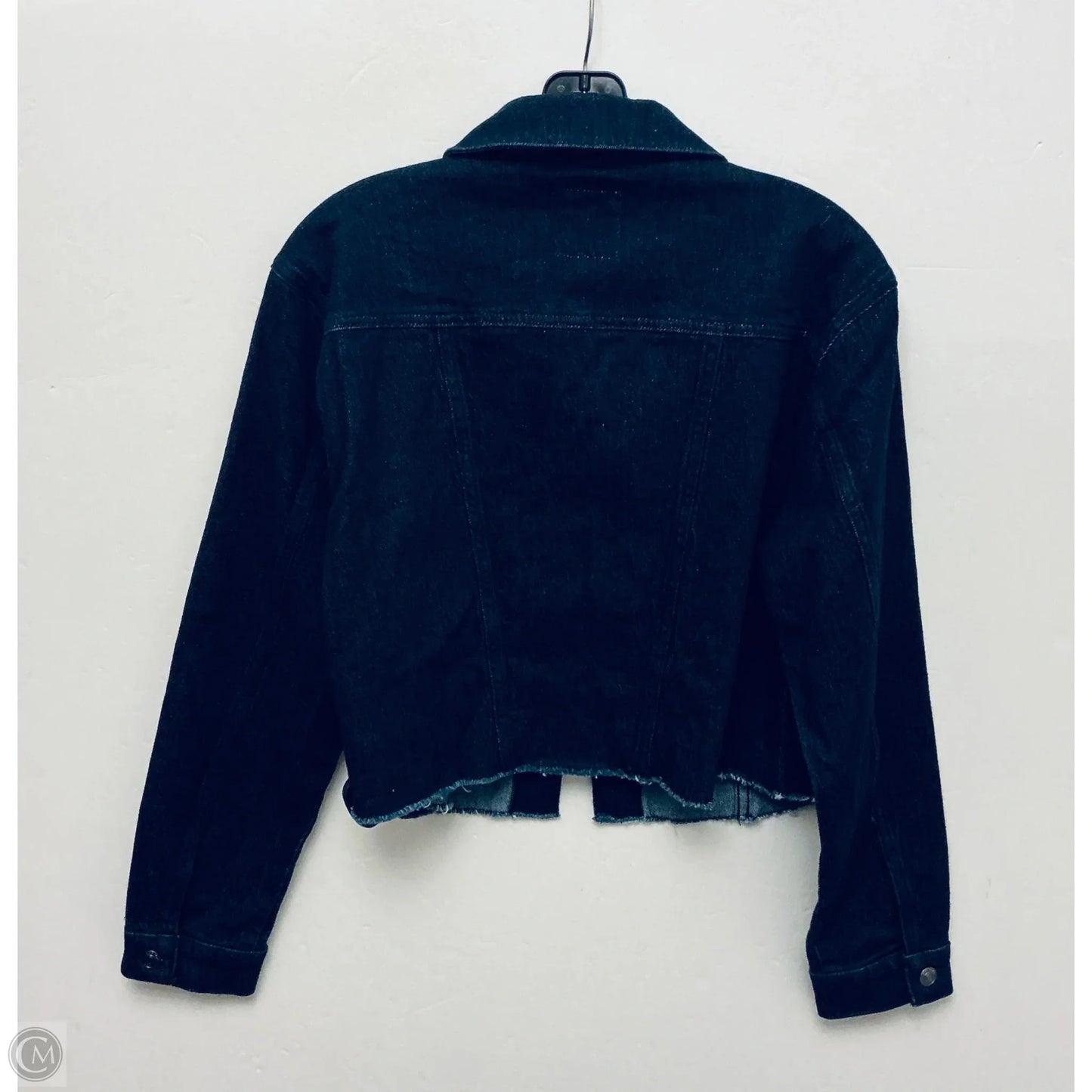 Jacket Denim By Hudson In Blue, Size: M