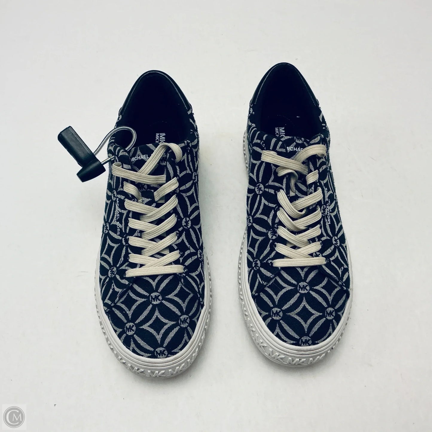 Shoes Sneakers By Michael By Michael Kors In Black & White, Size: 6