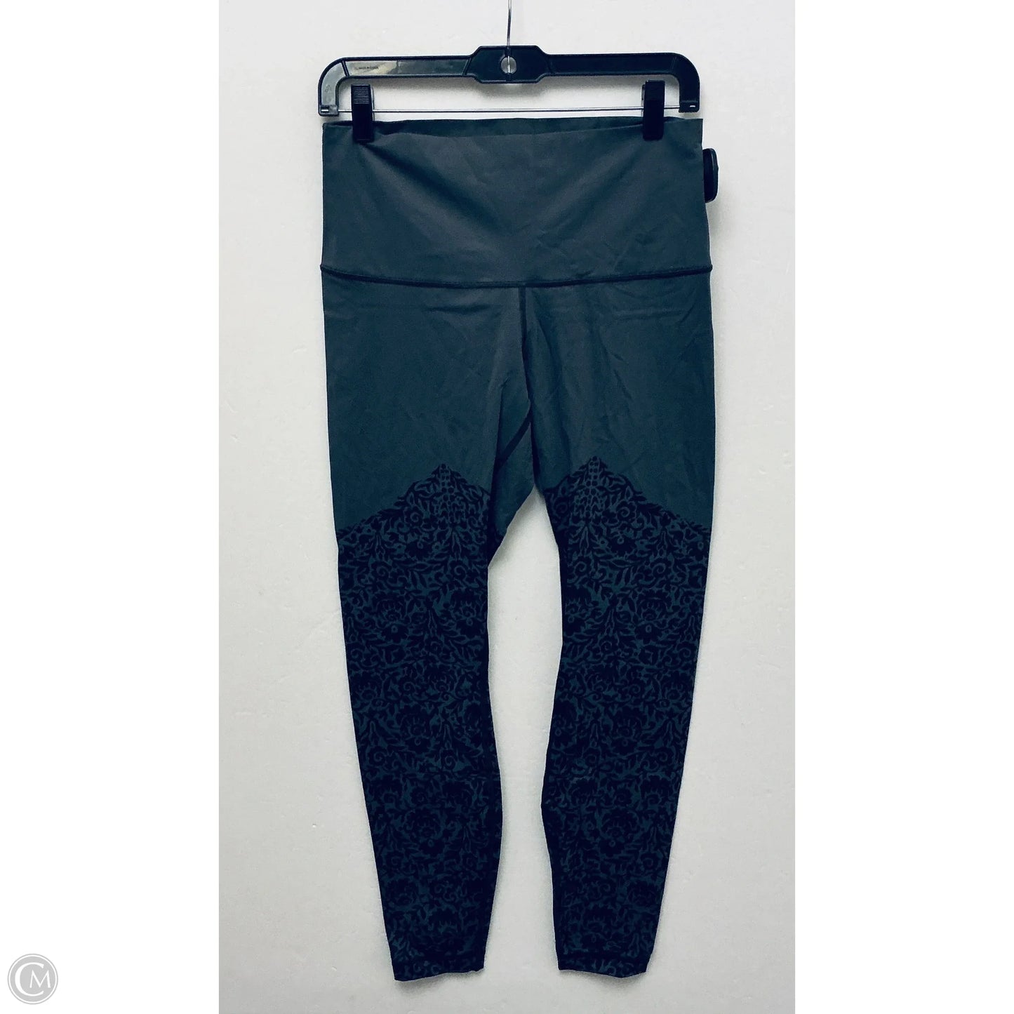 Athletic Leggings By Lululemon In Grey, Size: 12