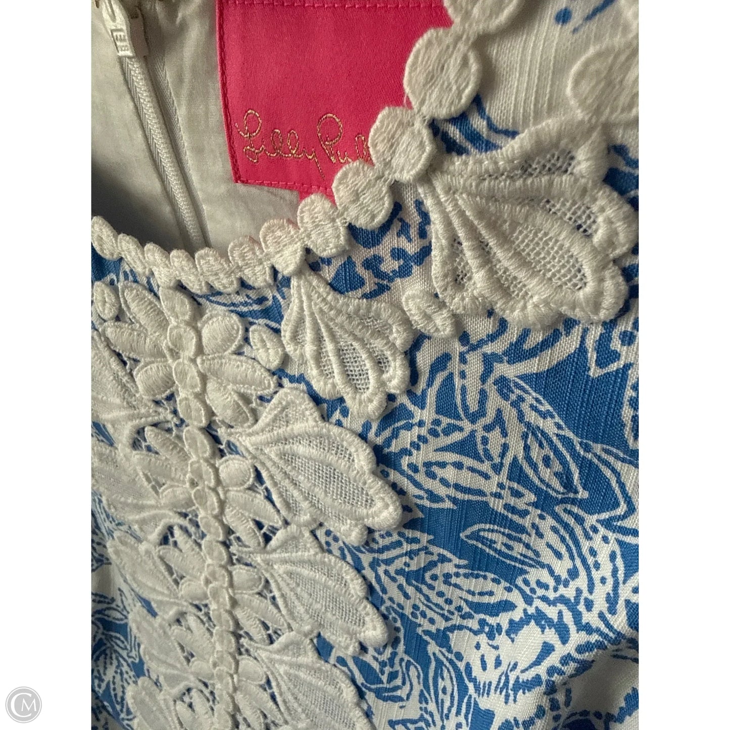 Dress Designer By Lilly Pulitzer In Blue, Size: S