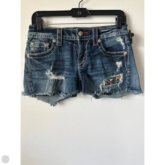 Shorts By Miss Me In Blue, Size: 4
