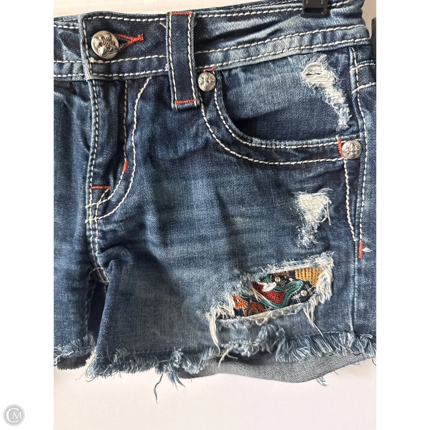 Shorts By Miss Me In Blue, Size: 4