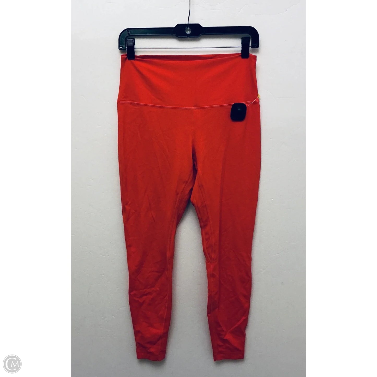 Athletic Leggings By Lululemon In Red, Size: 10