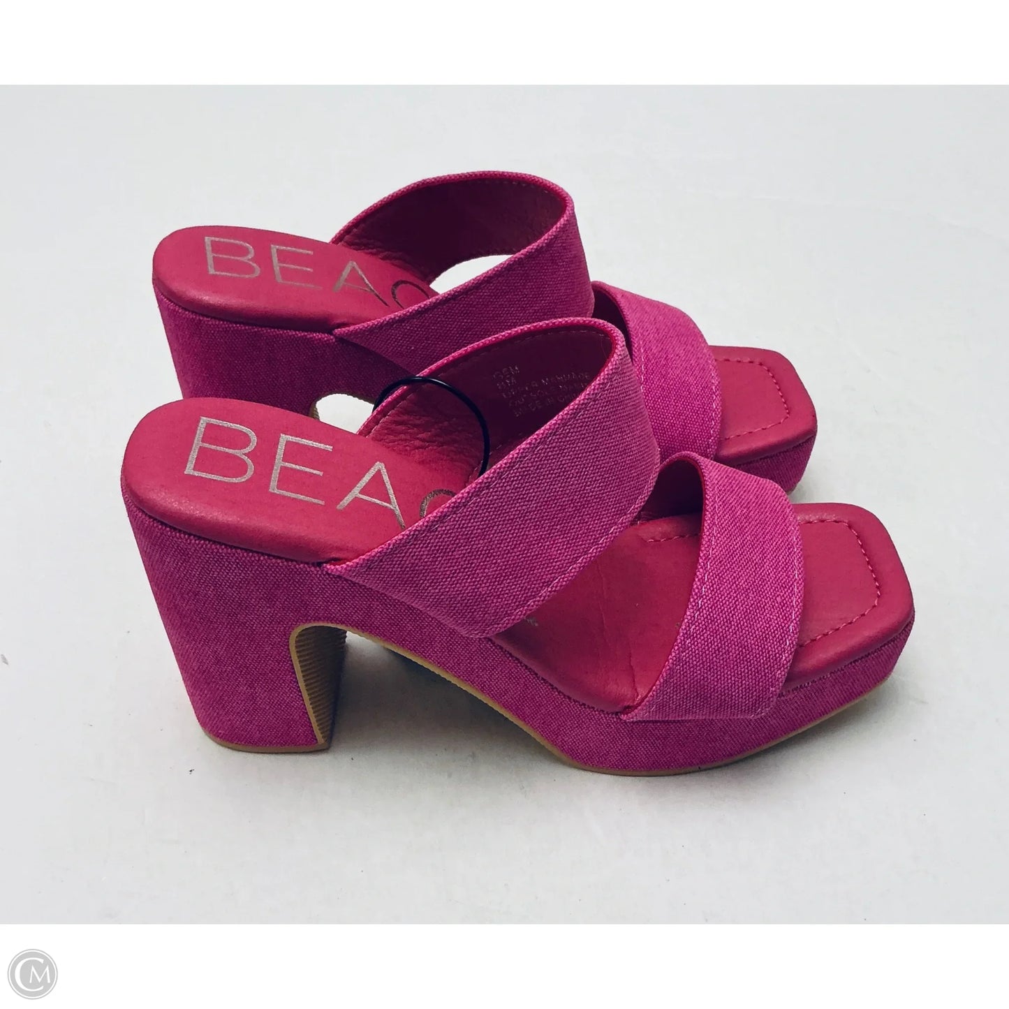 Sandals Heels Block By Matisse In Pink, Size: 8