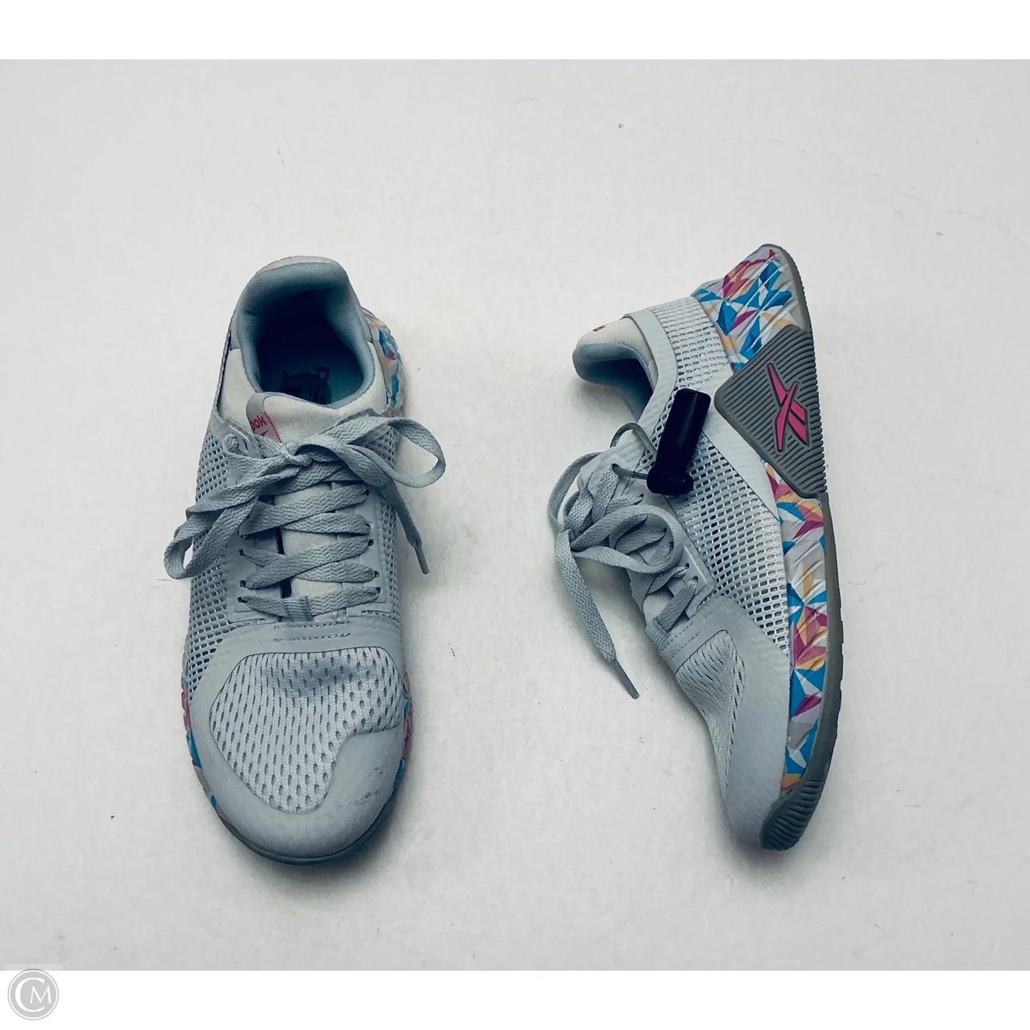 Shoes Sneakers By Reebok In Grey, Size: 7.5