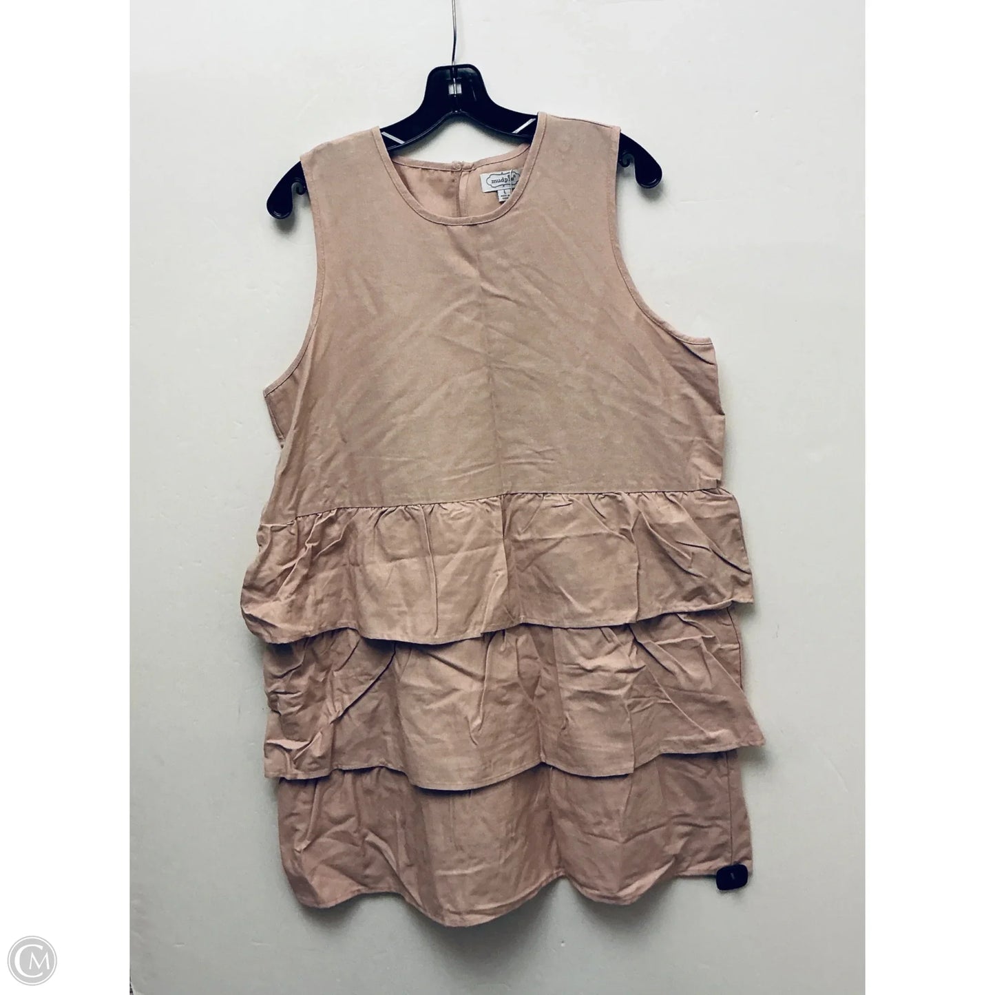 Dress Casual Short By Mudpie In Pink, Size: L