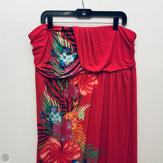 Dress Casual Maxi By Lane Bryant In Pink, Size: 18