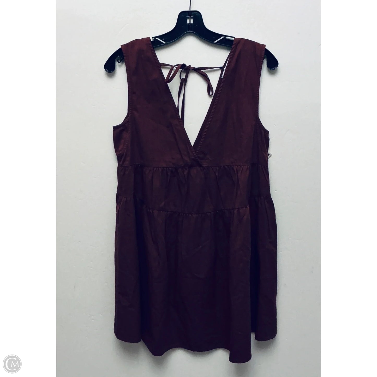 Dress Casual Short By Clothes Mentor In Maroon, Size: S