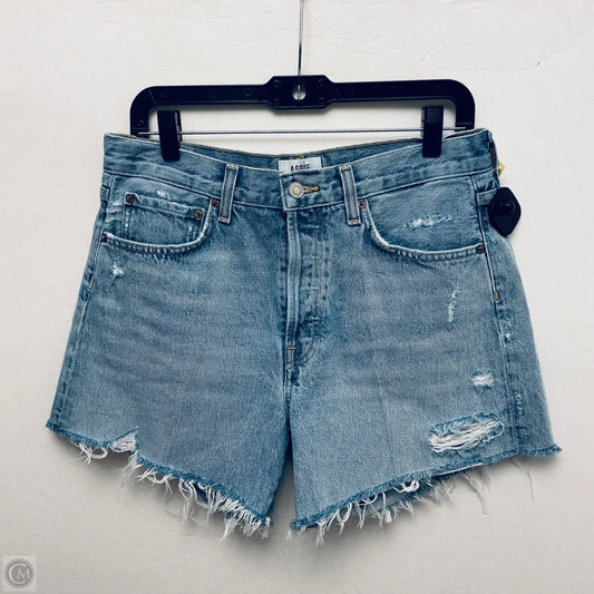Shorts By Agolde In Blue Denim, Size: 6