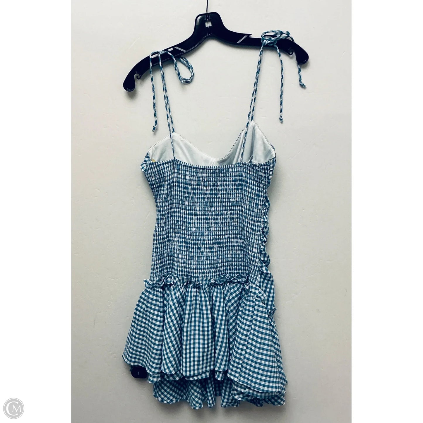 Dress Casual Short By Clothes Mentor In Blue, Size: L