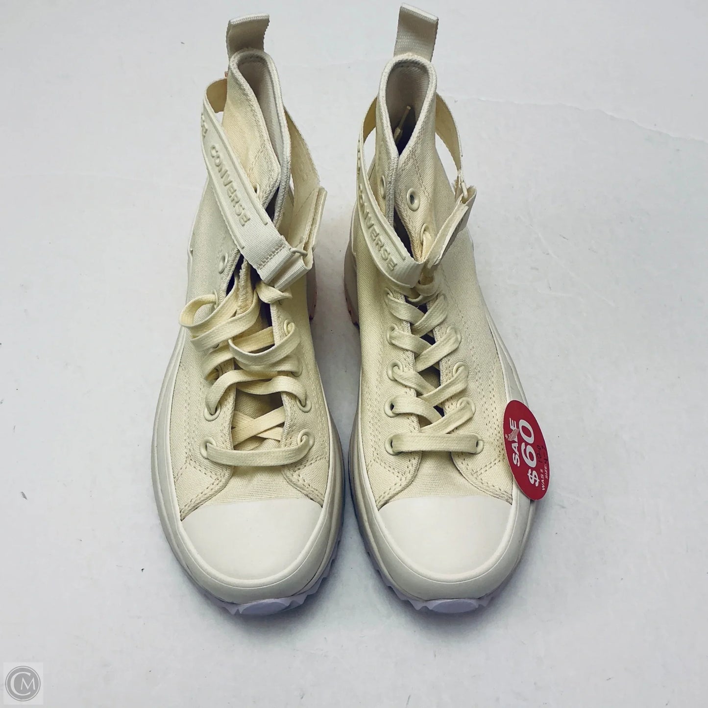 Shoes Heels Platform By Converse In Cream, Size: 7.5