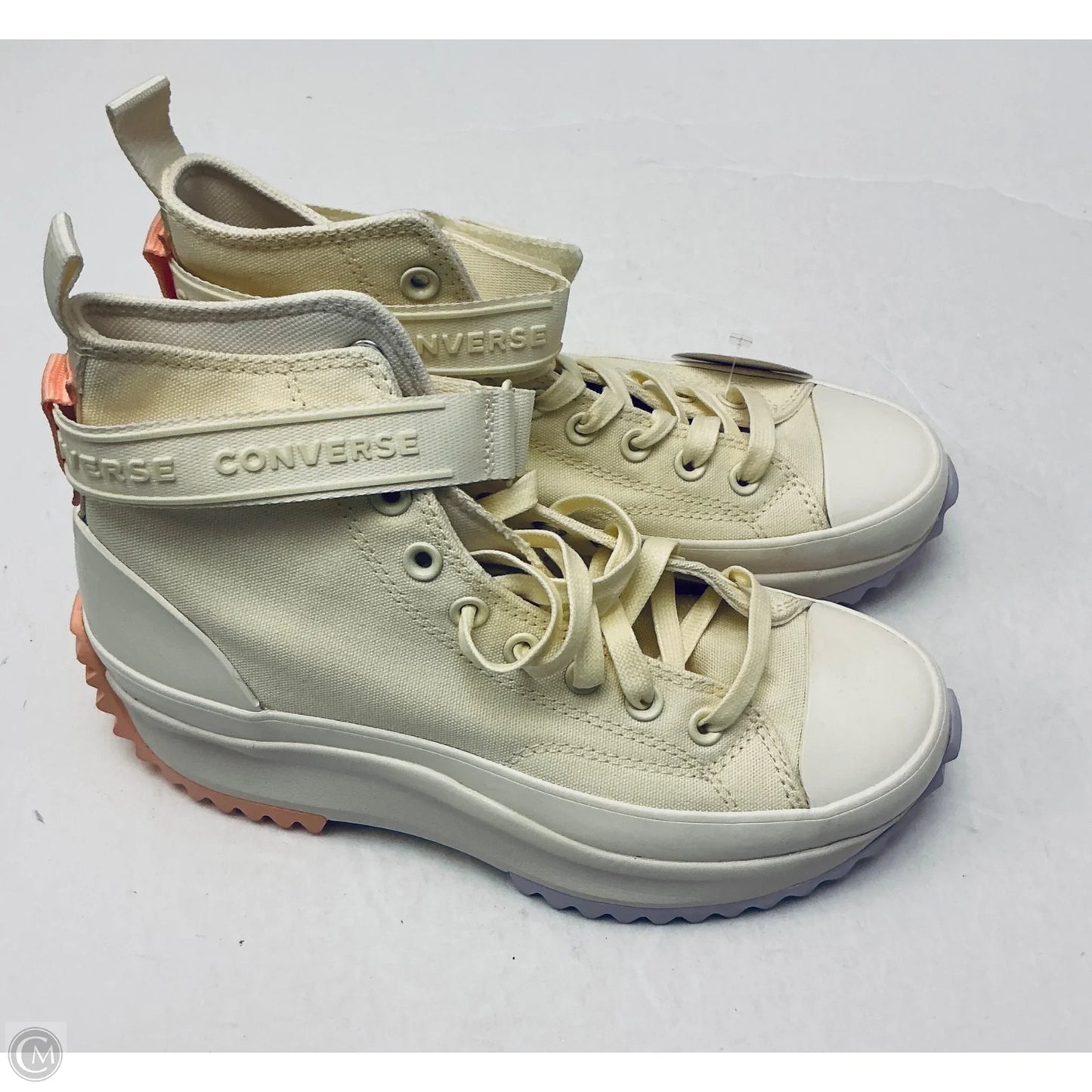 Shoes Heels Platform By Converse In Cream, Size: 7.5
