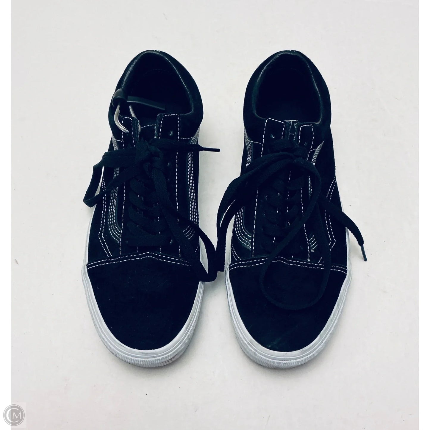 Shoes Sneakers By Vans In Black, Size: 8