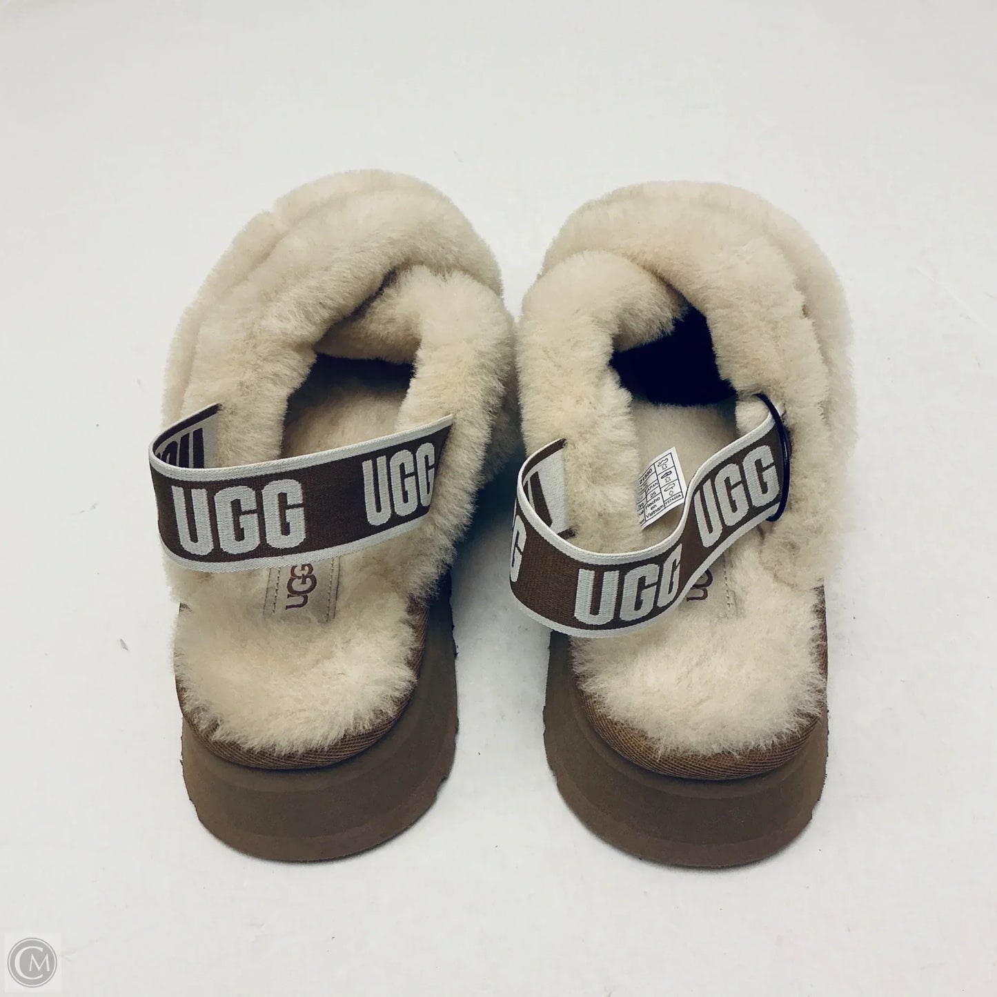 Sandals Designer By Ugg In Tan, Size: 8