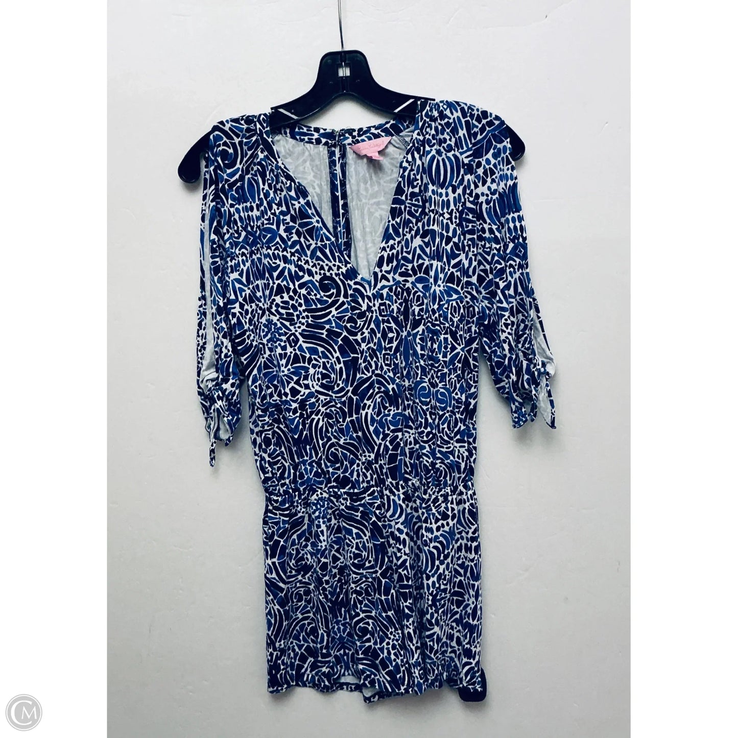 Romper Designer By Lilly Pulitzer In Blue, Size: Xxs