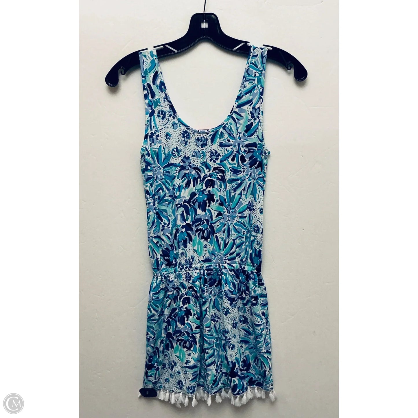 Romper Designer By Lilly Pulitzer In Blue, Size: Xxs