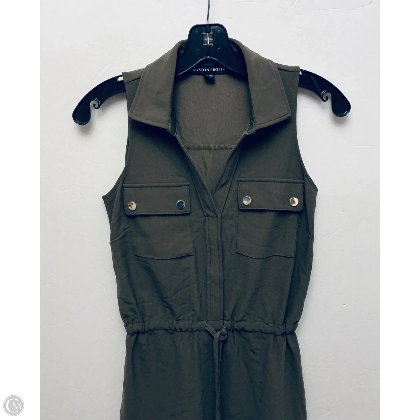 Dress Casual Short By Boston Proper In Green, Size: Xxs