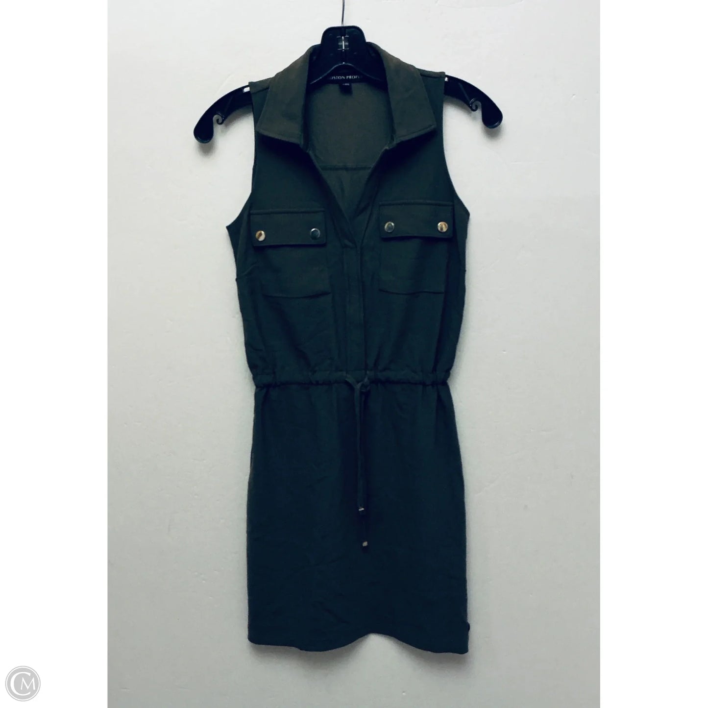 Dress Casual Short By Boston Proper In Green, Size: Xxs