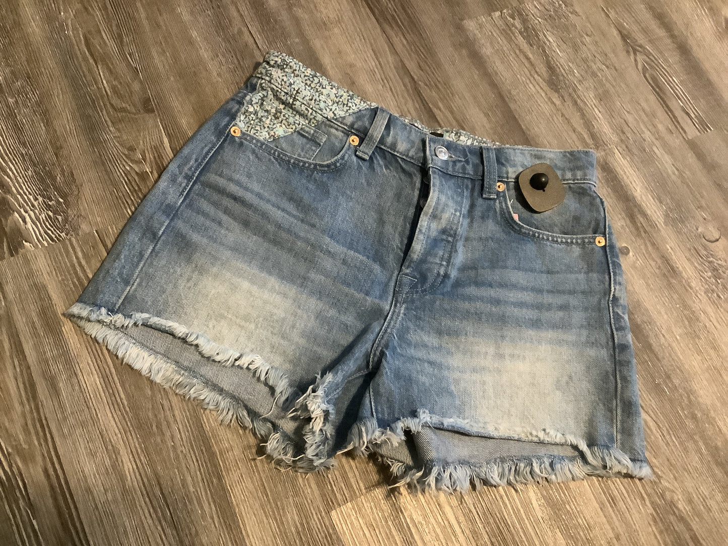 Blue Denim Shorts 7 For All Mankind, Size 0