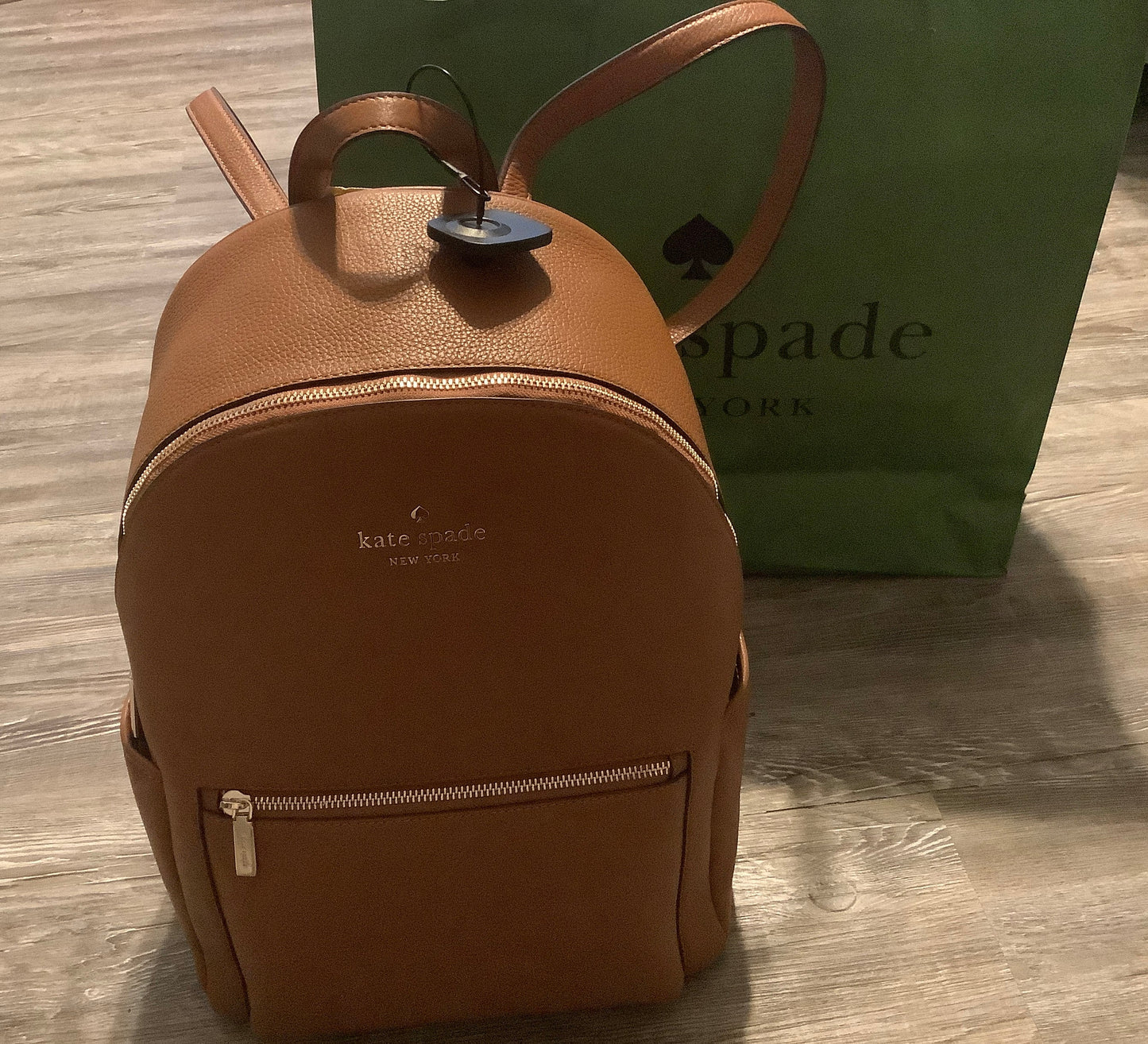 Backpack Leather Kate Spade, Size Large