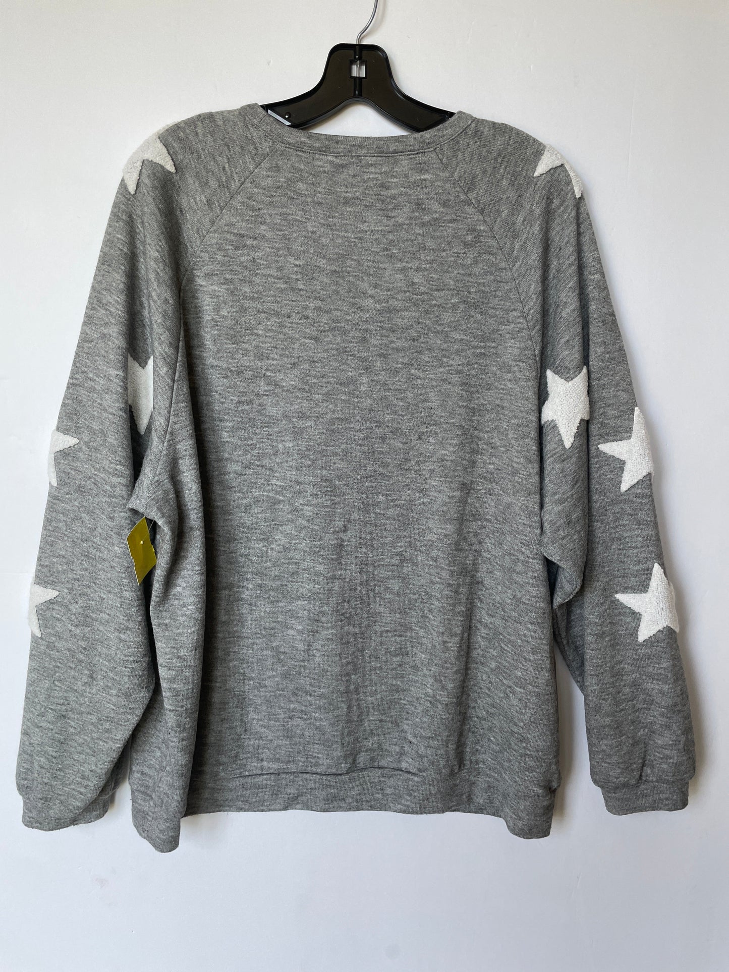 Grey Top Long Sleeve Easel, Size S