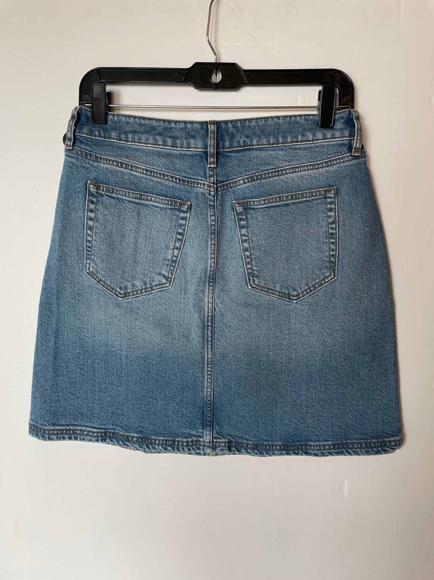 Blue Denim Skirt Mini & Short Loft, Size 4