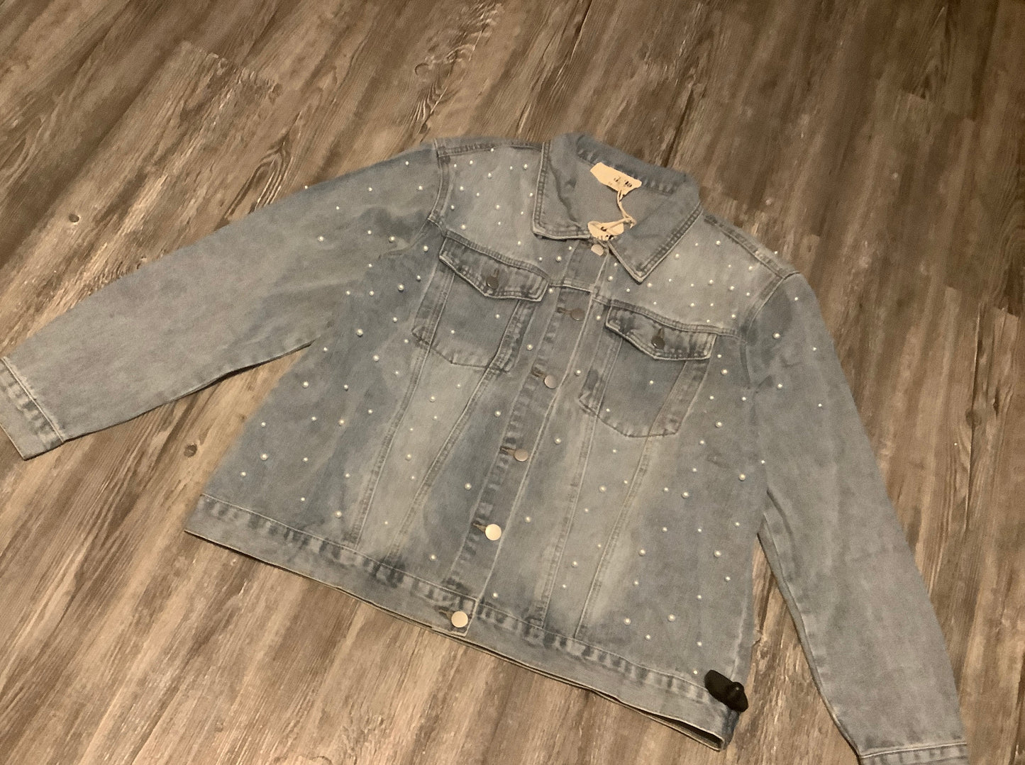 Blue Denim Jacket Denim Savanna Jane, Size 2x