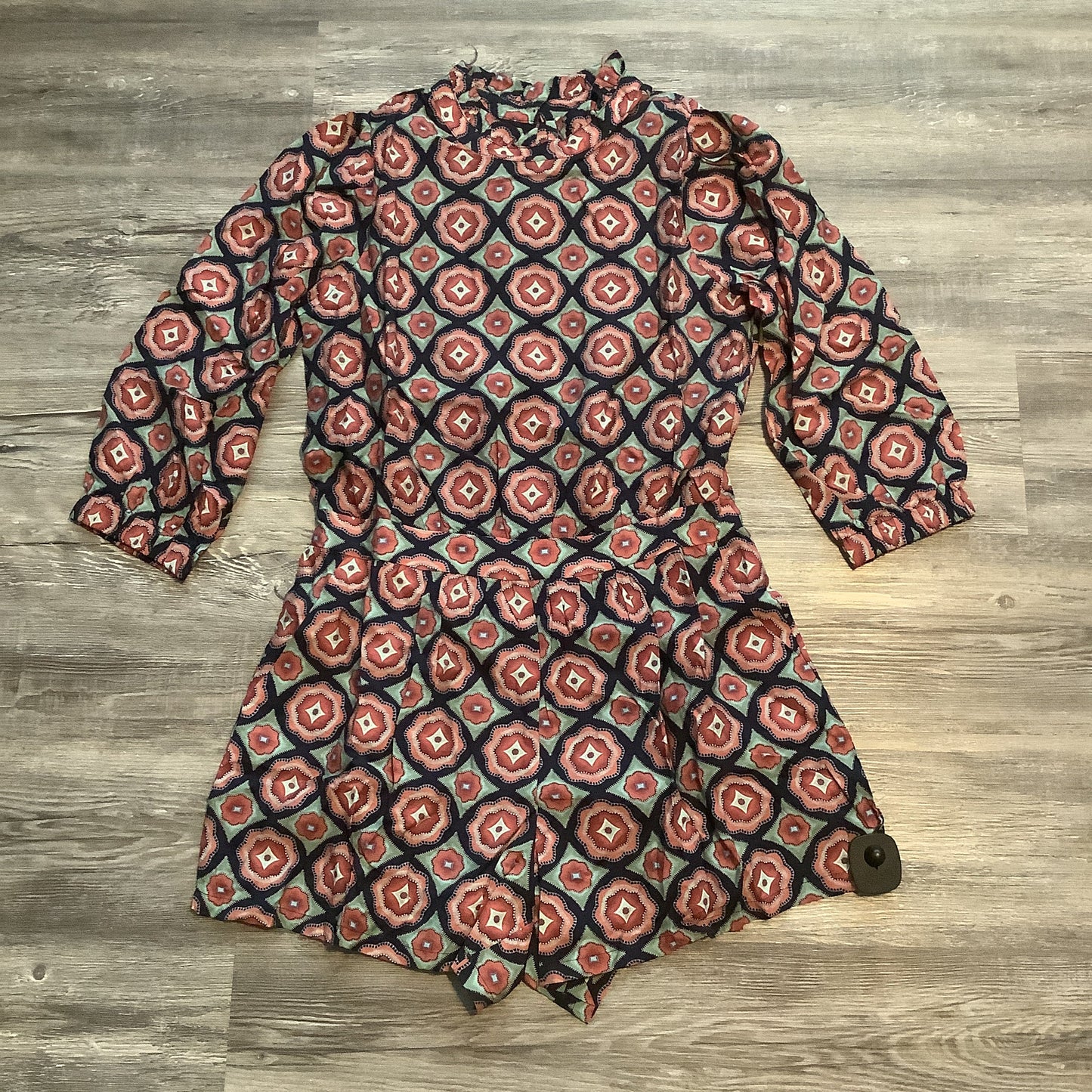 Green & Red Romper Thml, Size M
