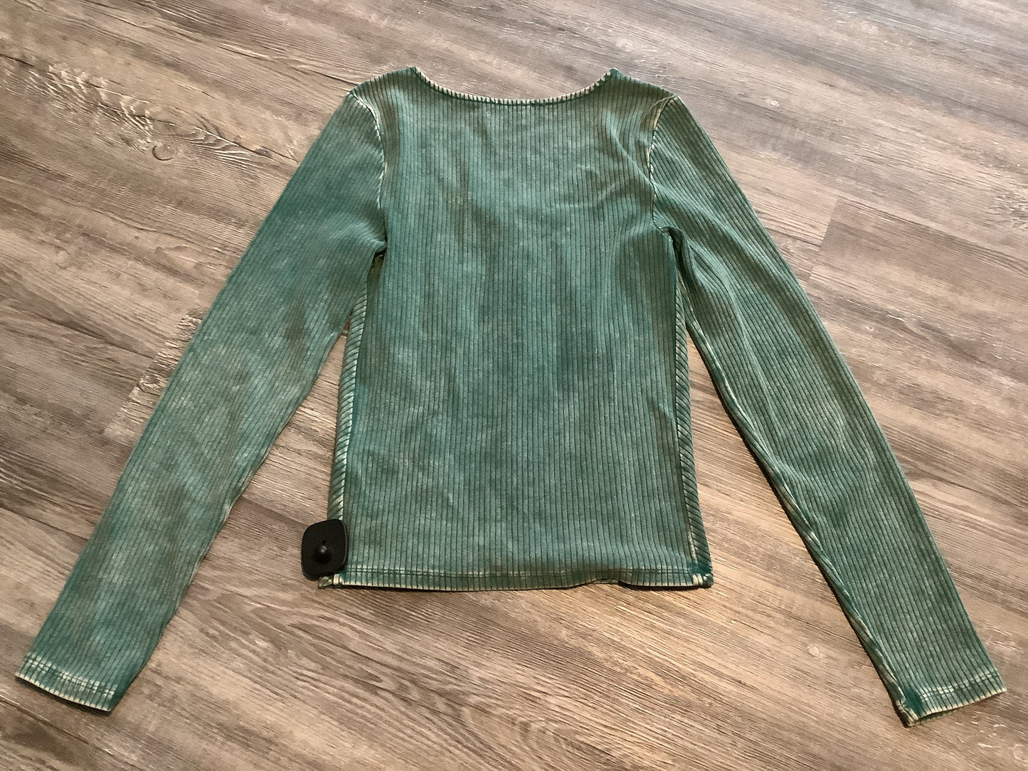 Green Top Long Sleeve Cmb, Size M