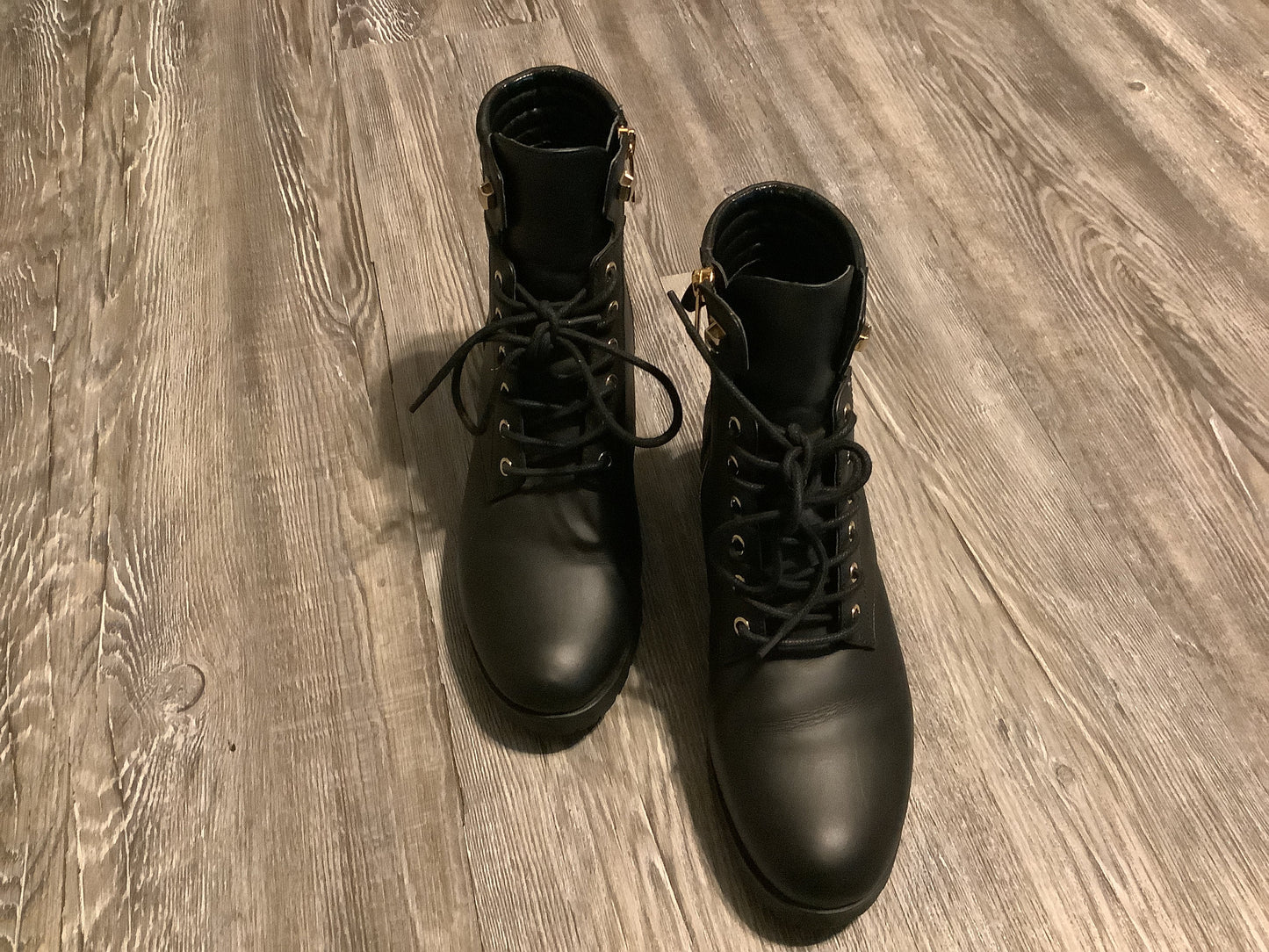 Boots Combat By Michael Kors In Black, Size: 9