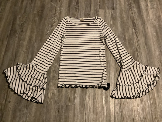 Top Long Sleeve Basic By We The Free In Striped Pattern, Size: S