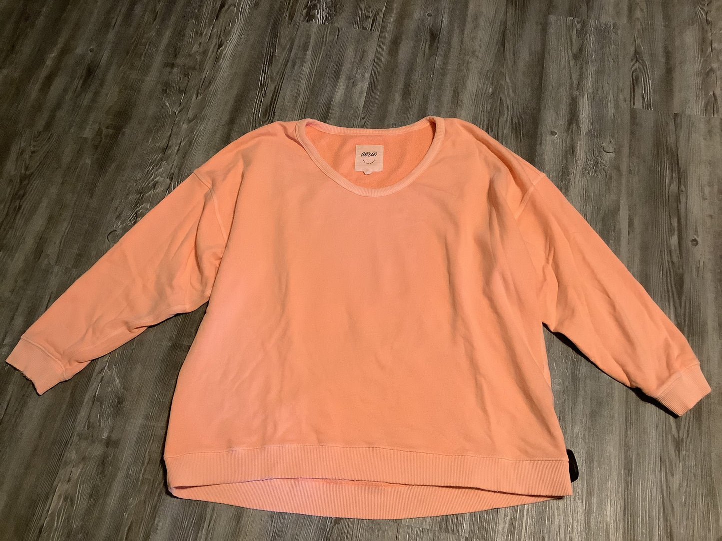 Sweatshirt Crewneck By Aerie In Orange, Size: Xl