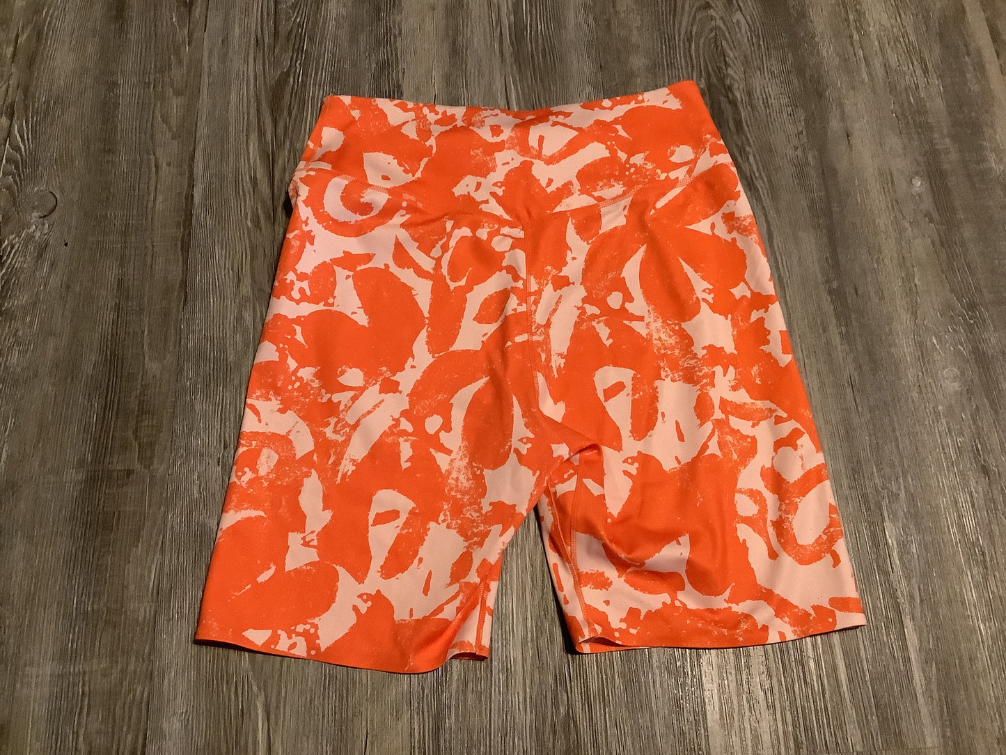 Athletic Shorts By Nike Apparel In Orange, Size: M