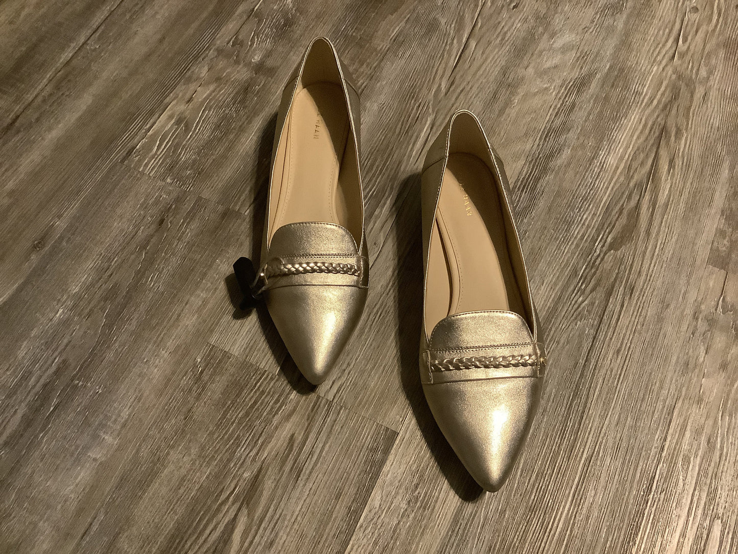 Shoes Heels Block By Cole-haan In Gold, Size: 10.5