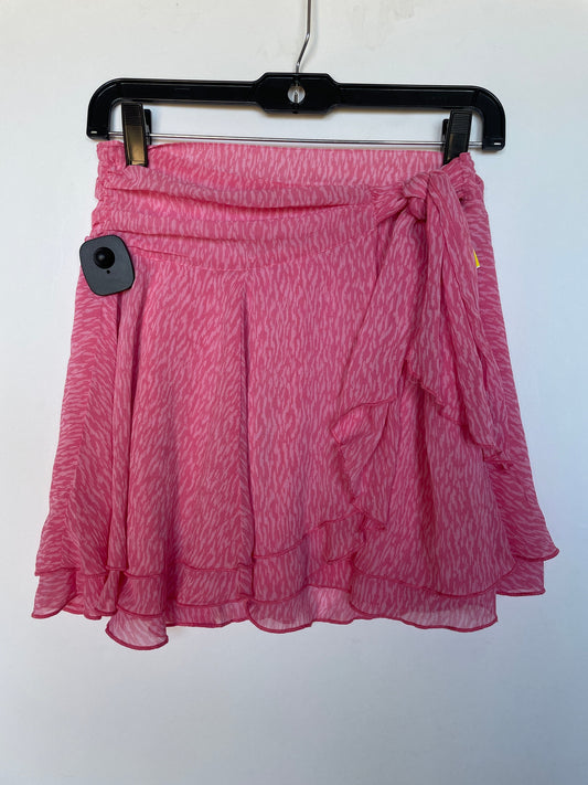 Skirt Mini & Short By American Eagle In Pink, Size: Xs