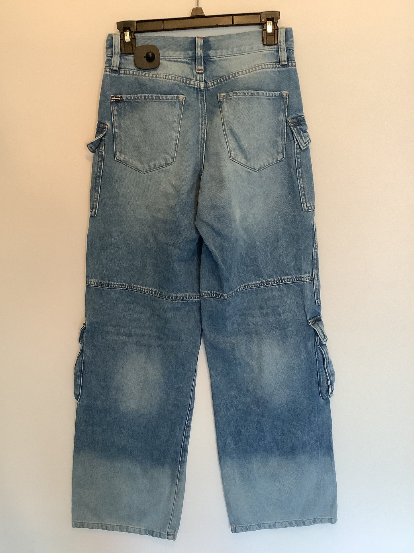 Pants Designer By Alice + Olivia In Blue Denim, Size: 0