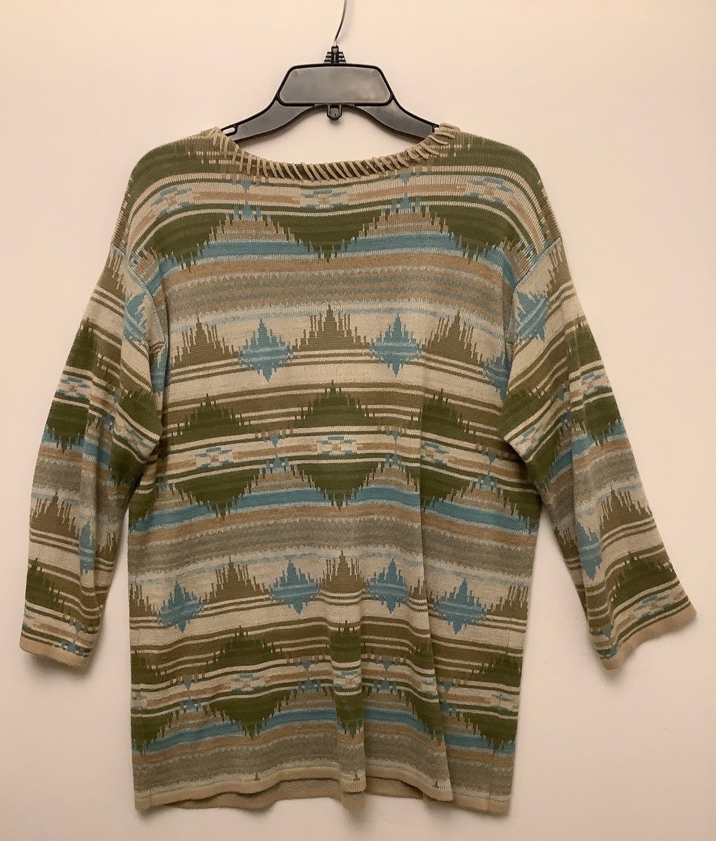 Sweater By Coldwater Creek In Green, Size: L