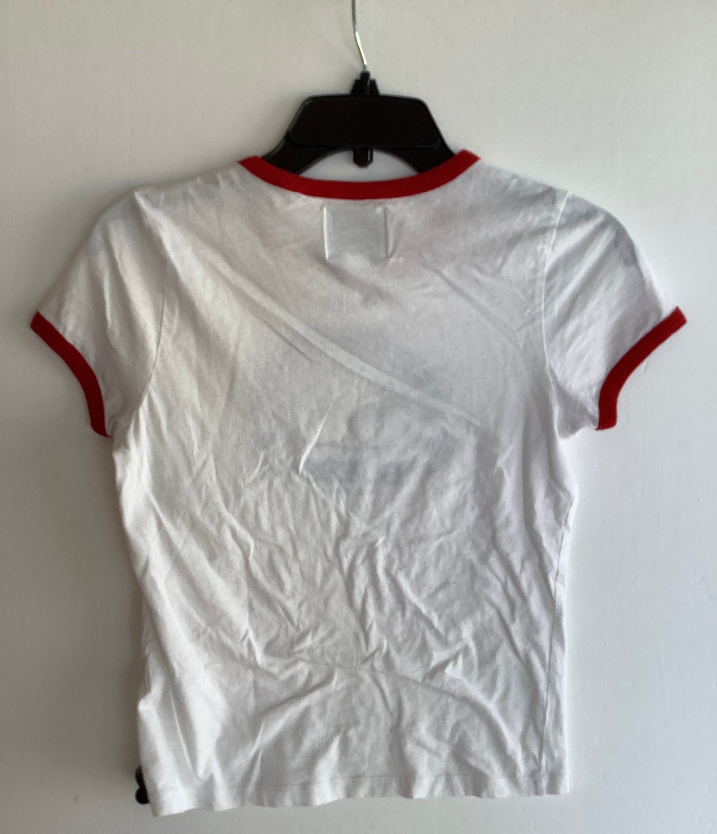 Top Short Sleeve Basic By Guess In White, Size: S