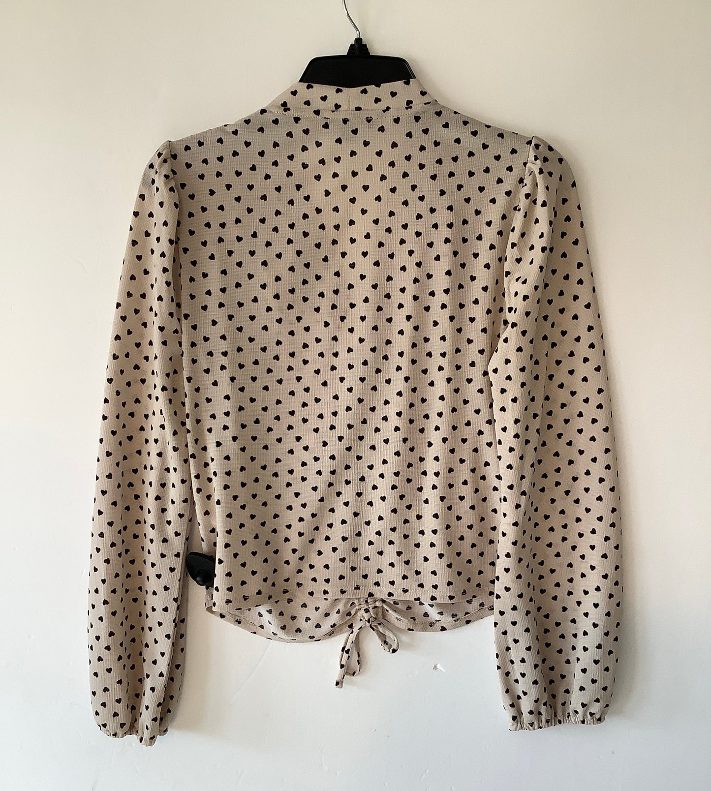 Top Long Sleeve By Adrianna Papell In Beige, Size: M