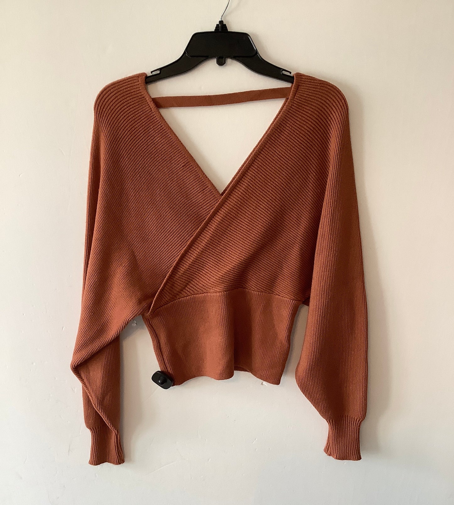 Sweater By Love Tree In Orange, Size: M