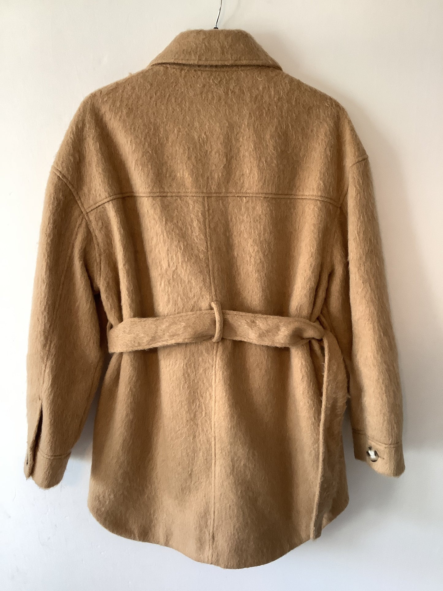 Coat Other By Topshop In Tan, Size: S