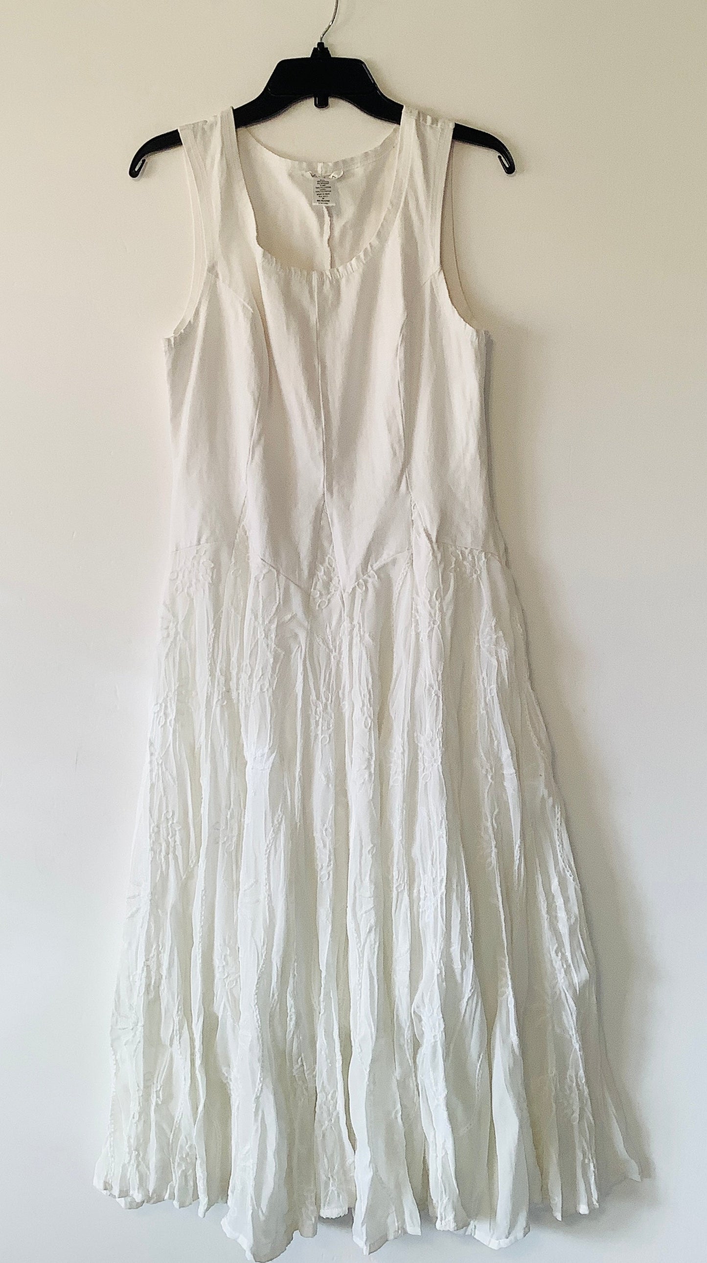 Dress Casual Midi By Cmc In White, Size: M